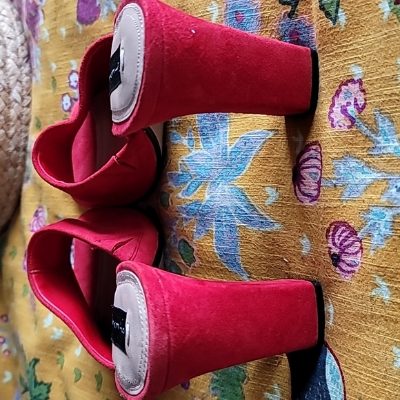 suede slide mules - Picture 4 of 5